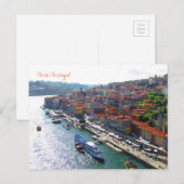 Cartão Postal ‚Porto, Portugal‘ Postkarte (Vorne/Hinten)
