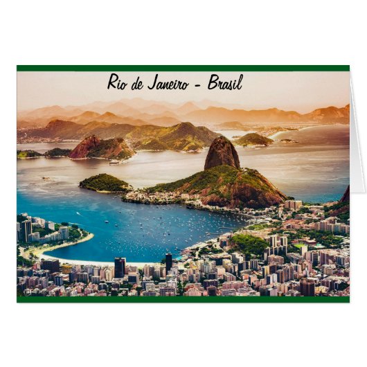 Cartão Postal Rio de Janeiro (Vorderseite (Horizontal))