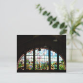 Cartão Postal - Vitral Mercado Municipal | Nº10 Postkarte (Stehend Vorderseite)