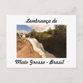 cartão postlembrança de Mato Grosso Postkarte