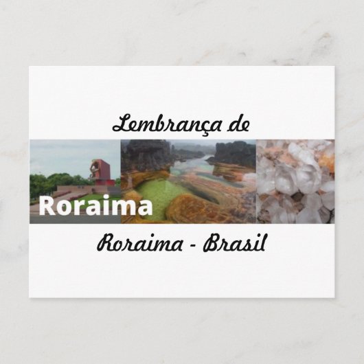 Cartão postlembrança de Roraima Postkarte (Vorderseite)