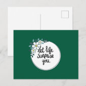 Cartão Vibes  Postkarte (Vorne/Hinten)