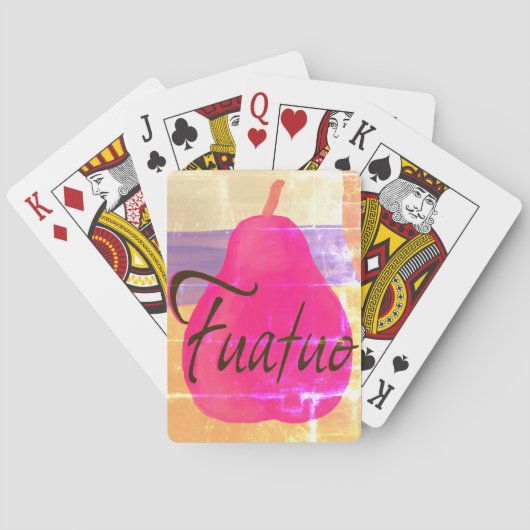 Cartas de Fuatuo. Spielkarten (Rückseite)