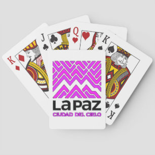 Cartas La Paz ciudad del cielo Spielkarten