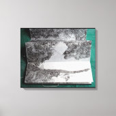 Carte Blanche pour 1 Stylo en bout de Course C Leinwanddruck (Vorderseite)