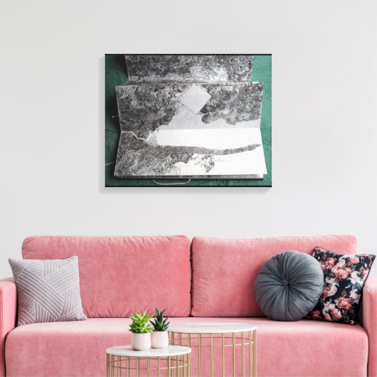 Carte Blanche pour 1 Stylo en bout de Course C Leinwanddruck (Insitu (Wohnzimmer))