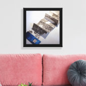 Carte Blanche pour 1 Stylo en bout de Course Print Leinwanddruck (Insitu (Wohnzimmer))