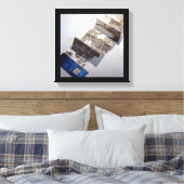 Carte Blanche pour 1 Stylo en bout de Course Print Leinwanddruck (Insitu (Schlafzimmer))