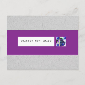 Carte "Coasser son image" Postkarte