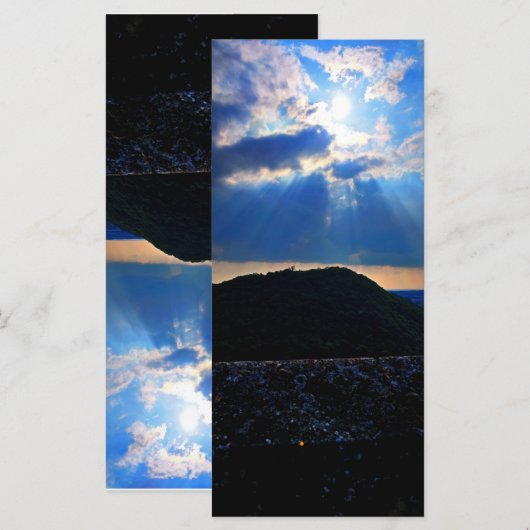 carte de condoléance (Vorne/Hinten)