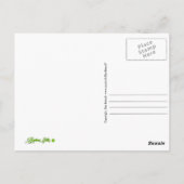 Carte de la Guadeloupe en madras Postkarte (Rückseite)