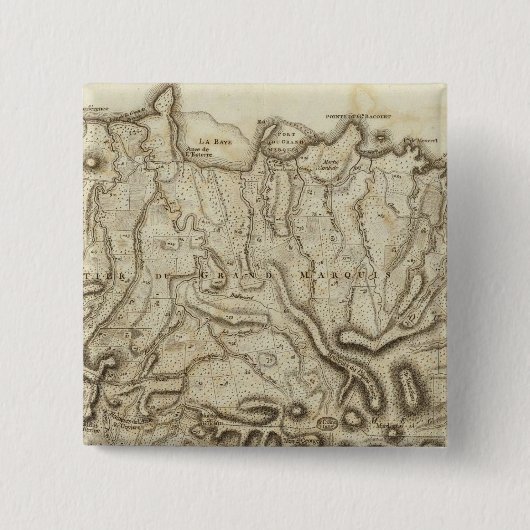 Carte de l'Isle de la Grenade Button (Vorderseite)