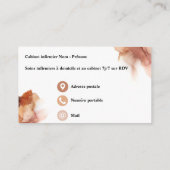 Carte de visite visitenkarte (Rückseite)