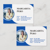 Carte de visite visitenkarte (Vorne/Hinten)