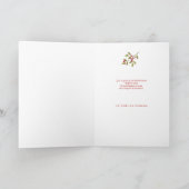 Carte Foto du Joyeux Noël Feiertagskarte (Innenseite)