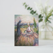 Carte illusion de Vinci Postkarte (Stehend Vorderseite)