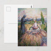 Carte illusion de Vinci Postkarte (Vorne/Hinten)