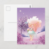 Carte Licorne Postkarte (Vorne/Hinten)