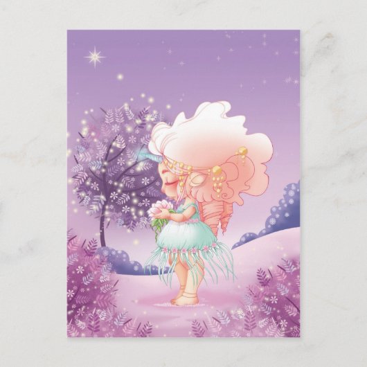 Carte Licorne Postkarte (Vorderseite)