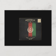 carte postal l'Afghanistan