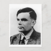 Carte postale Alan Turing Postkarte (Vorderseite)