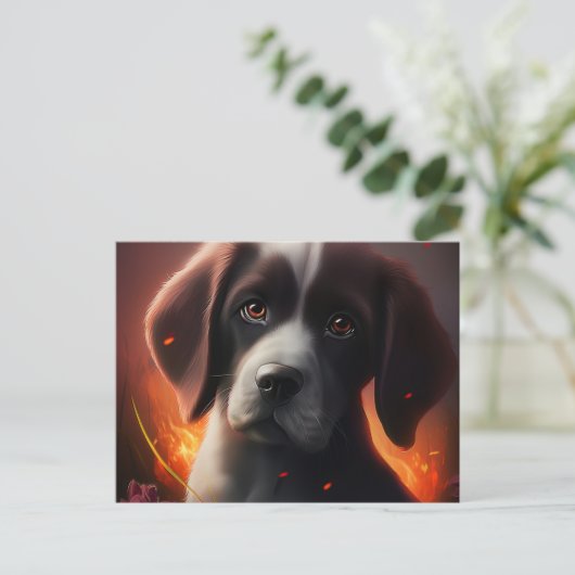 Carte Postale Chien Divers Postkarte (Stehend Vorderseite)