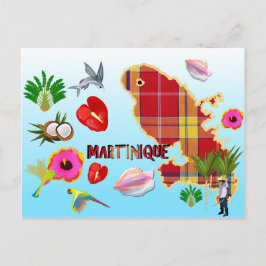 Carte postale de la Martinique Postkarte
