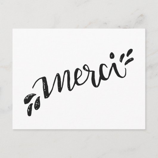 Carte postale de remerciation postkarte (Vorderseite)