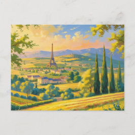 Carte Postale de Voyage à France | Souvenir Unique Postkarte