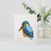 Carte Postale Dessin merle Postkarte (Stehend Vorderseite)