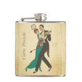 Carte Postale Flask Flachmann (Vorderseite)