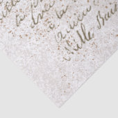 Carte Postale Französisch Script Beehive Skep Deco Seidenpapier (Detail)