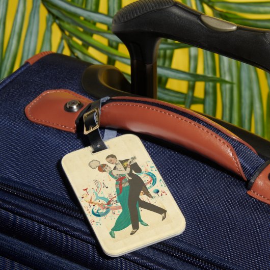 Carte Postale Gepäckmarke Gepäckanhänger (Vorderseite Insitu 1)