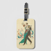 Carte Postale Gepäckmarke Gepäckanhänger (Vorderseite Vertikal)