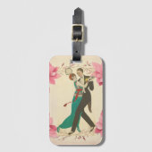 Carte Postale Gepäckmarke Gepäckanhänger (Vorderseite Vertikal)