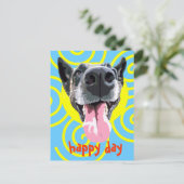 Carte postale Happy Day Postkarte (Stehend Vorderseite)