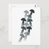 Carte postale JELLYFISH Postkarte (Vorne/Hinten)