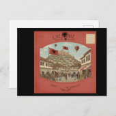 Carte postale ( L'Albanie ) Postkarte (Vorne/Hinten)