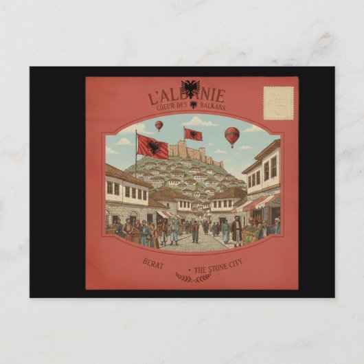 Carte postale ( L'Albanie ) Postkarte (Vorderseite)