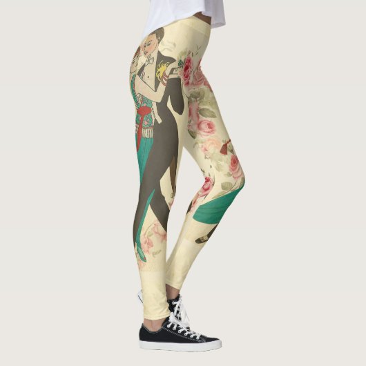 Carte Postale Leggings (Rechts)