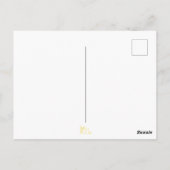 Carte postale MAKE A WISH Postkarte (Rückseite)