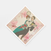Carte Postale Paper Napkin Serviette (Ecke)
