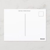 Carte postale paysage Baies d'hiver Postkarte (Rückseite)