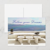 Carte postale Santorini Postkarte (Vorne/Hinten)