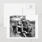 Carte postale Soldats Enigma Postkarte (Vorne/Hinten)