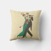 Carte Postale Throw Kissen (Rückseite)