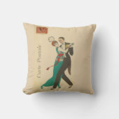 Carte Postale Throw Kissen (Vorderseite)