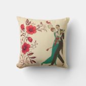 Carte Postale Throw Kissen (Vorderseite)