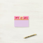 Carte Postale Valentine Kiss Post-It-Notes Post-it Klebezettel (Auf Schreibtisch)
