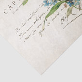 Carte Postale Vergessen Sie mir nicht Französisch  Seidenpapier (Ausschnitt)